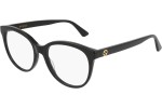 Glasses Gucci GG0329O 001 Quadratisch Schwarz