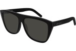 Sunglasses Saint Laurent SL1 012 Flat Top Schwarz