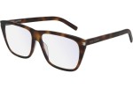 Glasses Saint Laurent SL434SLIM 003 Quadratisch Havanna