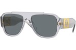 Sonnenbrille Versace Macy'S Aviator VE4436U 530580 Flat Top Grau