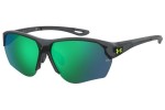 Sonnenbrille Under Armour UACOMPETE/F 63M/V8 Rechteck Grau