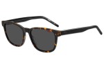 Sunglasses HUGO HG1243/S O63/IR Quadratisch Havanna