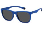 Sunglasses Polaroid PLD2140/S DOF/M9 Polarized Quadratisch Blau