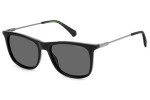 Sonnenbrille Polaroid PLD4145/S/X 807/M9 Polarized Quadratisch Schwarz