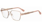 Glasses Moschino MOS620 DDB Quadratisch Gold