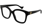 Glasses Gucci GG1258O 004 Quadratisch Schwarz