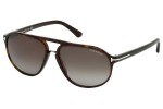 Sonnenbrille Tom Ford Jacob FT0447 52B Pilot Havanna