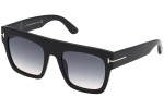 Sunglasses Tom Ford FT0847 01B Flat Top Schwarz