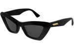 Sonnenbrille Bottega Veneta BV1101S 001 Cat Eye Schwarz