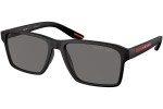 Sunglasses Prada Linea Rossa PS05YS DG002G Polarized Rechteck Schwarz