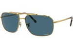 Sunglasses Ray-Ban RB3796 9196S2 Polarized Pilot Gold