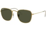 Sunglasses Ray-Ban Frank RB3857 919658 Polarized Quadratisch Gold