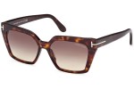 Sunglasses Tom Ford FT1030 52F Cat Eye Havanna