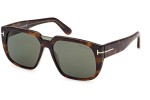 Sunglasses Tom Ford FT1025 56N Quadratisch Havanna