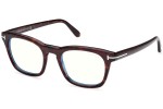 Brillen Tom Ford FT5870-B 052 Quadratisch Havanna