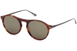 Sonnenbrille Web WE0346 52N Rund Havanna