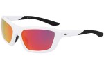 Sonnenbrille Nike Brazer M FV2401 100 Quadratisch Weiß