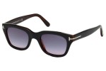 Sonnenbrille Tom Ford Snowdon FT0237 05B Quadratisch Schwarz