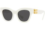 Sonnenbrille Miu Miu MU01YS 1425S0 Cat Eye Weiß