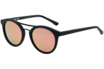 Sonnenbrille Horsefeathers Nomad AA1086E Rund Schwarz