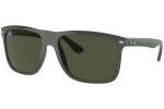 Sonnenbrille Ray-Ban Boyfriend Two RB4547 671931 Quadratisch Grün