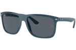 Sonnenbrille Ray-Ban Boyfriend Two RB4547 6717R5 Quadratisch Blau