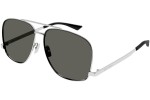 Sonnenbrille Saint Laurent SL653LEON 001 Pilot Silber