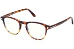 Glasses Tom Ford FT5899-B 056 Quadratisch Havanna