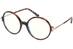 Glasses Tom Ford FT5914-B 052 Rund Havanna