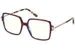 Brillen Tom Ford FT5915-B 071 Quadratisch Rot