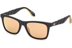 Sonnenbrille Adidas Originals OR0101 02G Rechteck Schwarz