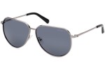 Sunglasses Guess GU00089 08D Polarized Quadratisch Silber