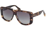 Sunglasses Max Mara Spark1 MM0075 52P Quadratisch Havanna