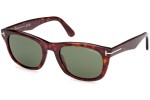 Sunglasses Tom Ford Kendel FT1076 54N Quadratisch Havanna