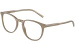 Glasses Dolce & Gabbana DG3366 3089 Rund Braun