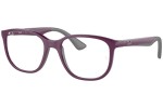 Brillen Ray-Ban Junior RY9078V 3948 Quadratisch Lila