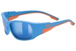 Sonnenbrille uvex sportstyle 514 4416 Quadratisch Blau