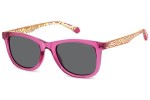 Sonnenbrille Polaroid Junior PLD8060/S MU1/M9 Polarized Rechteck Rosa