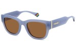 Sunglasses Polaroid PLD6213/S/X MVU/HE Polarized Rechteck Blau