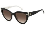 Sunglasses Carrera CARRERA3017/S 80S/HA Cat Eye Schwarz