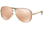 Sunglasses Michael Kors Chelsea MK5004 1017R1 Pilot Gold