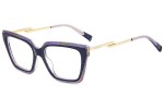 Glasses Missoni MIS0167 S6F Rechteck Blau