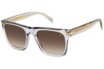 Sonnenbrille David Beckham DB7000/SFLAT 63M/HA Rechteck Kristall