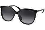 Sonnenbrille Michael Kors Anaheim MK2137U 3005T3 Polarized Quadratisch Schwarz