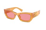 Sonnenbrille Miu Miu MU09WS 12T1D0 Rechteck Orange