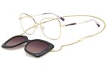 Brillen Missoni MIS0178/CS 000/3X Quadratisch Gold