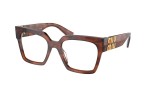 Glasses Miu Miu MU04UV 11Q1O1 Quadratisch Havanna