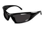 Sonnenbrille Balenciaga BB0318S 001 Oval Schwarz