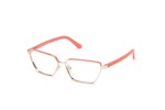 Glasses Guess GU50123 074 Rechteck Gold