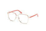 Glasses Guess GU50125 074 Quadratisch Gold